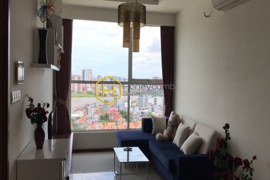 TDP B 12B03 1 5 result 1 2 bedrooms delicately furnished apartment with quiet river view for rent in Thao Dien Pearl