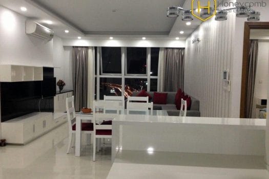 Thao dien pearl www.honeycomb.vn TDP93 5 result Simple style with 3 bedrooms apartment inThao Dien Pearl for rent