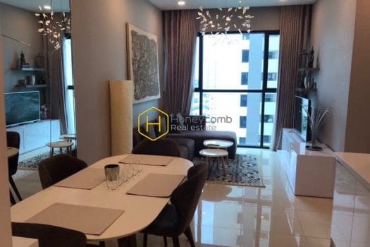 AS57 1 result Luxury design 2-beds apartment in The Ascent Thao Dien for rent