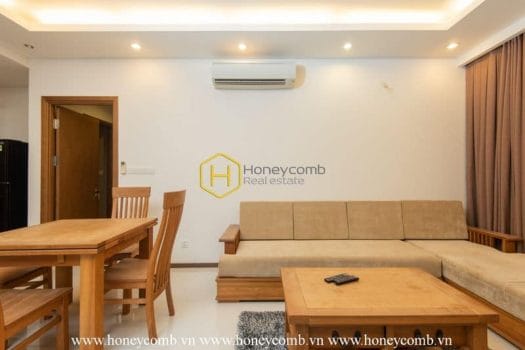 TDP106 8 result The rustic 2 bed-apartment with wooden furniture at Thap Dien Pearl