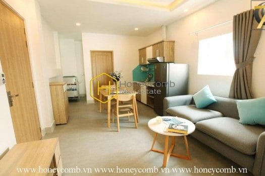 2S82 1 result Full living facilities serviced apartment with modern design in District 2 for lease