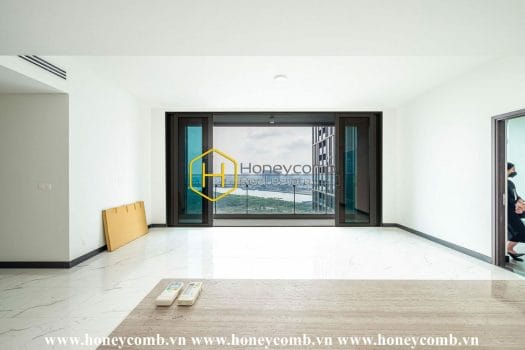 EC1 1 result 1 Harmonious colors and clear layout are the highlights of this Empire City apartment