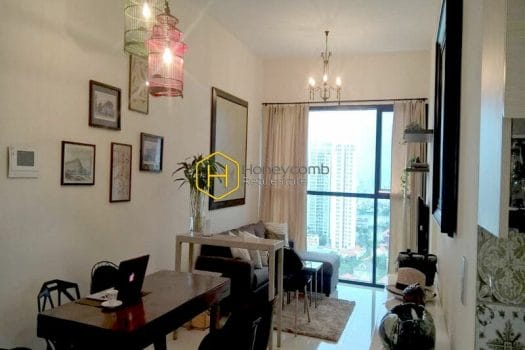 THE ASCENT 1 The Ascent Thao Dien 2 bedroom apartment with high floor for rent