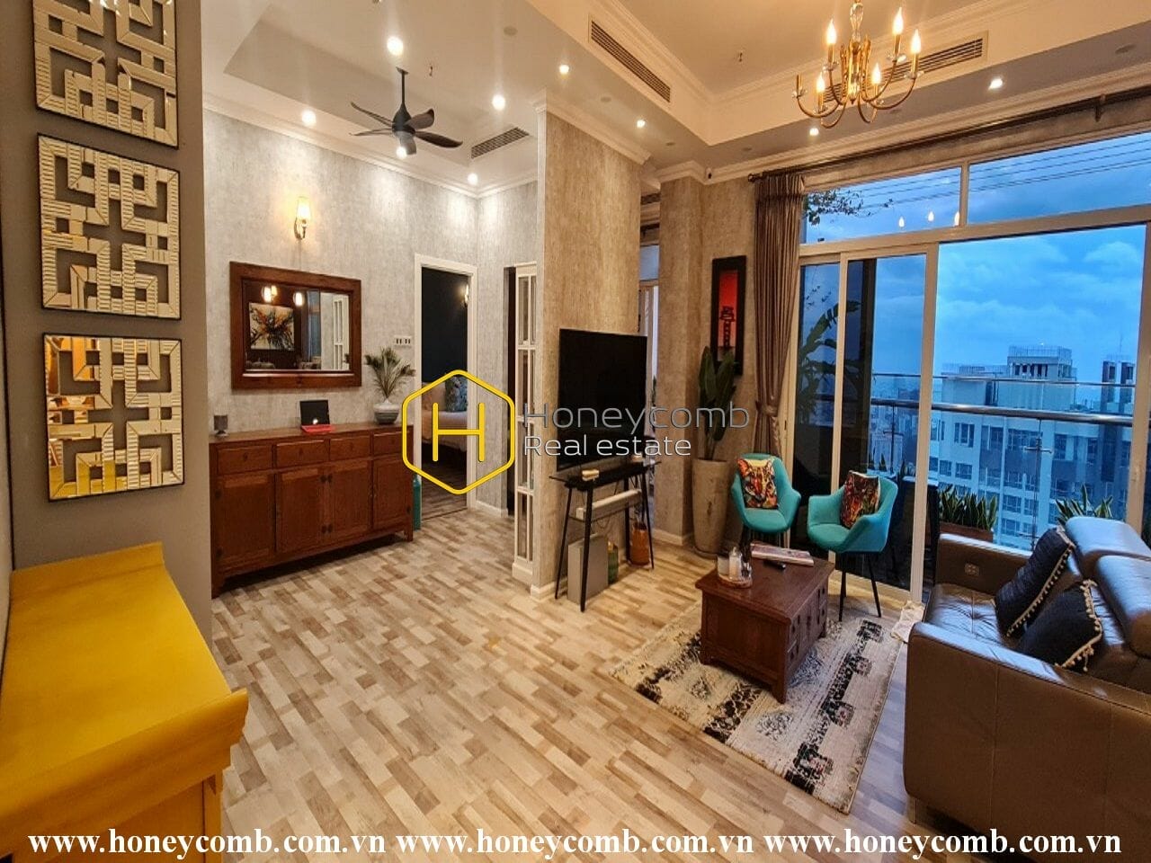 View of Honeycomb | VersaCore XL | Waterproof Flooring | HF Design LLC