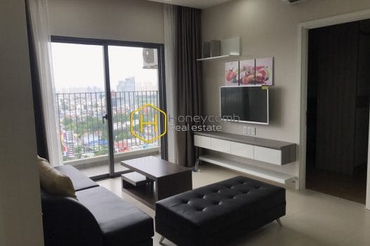 MTD 7 result 1 Two bedrooms apartment with high floor and stylish modern kitchen for rent in Masteri Thao Dien