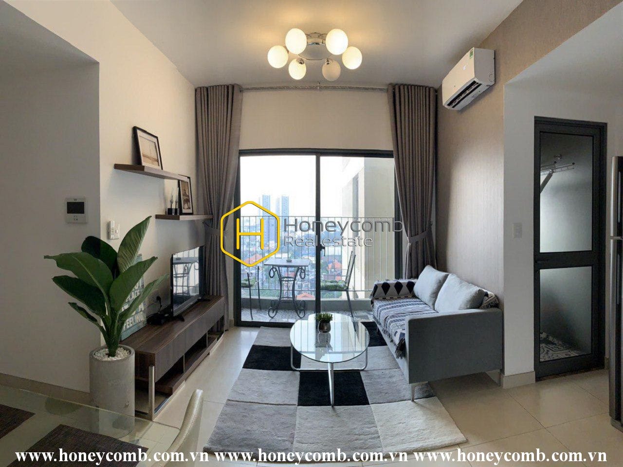 Two Beds Apartment River View In Masteri Thao Dien For Rent