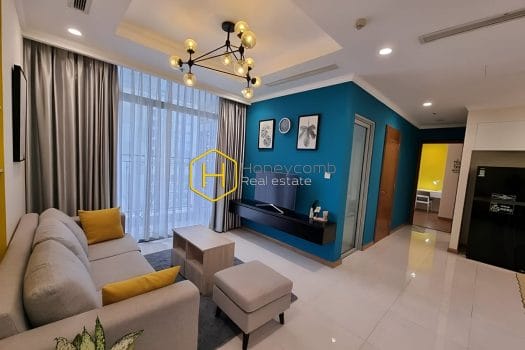 VH L4 2510 4 result A colorful apartment in Vinhomes Central Park makes you and energised for a dynamic life
